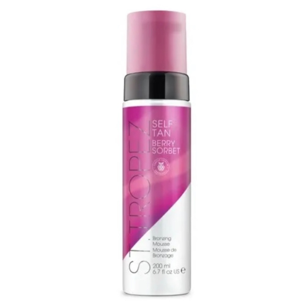 St. Tropez Self Tan Berry Sorbet Bronzing Mousse 6.7 oz Full Size SEALED 200ml